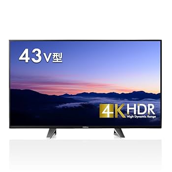 Amazon.co.jp: ピクセラ 43インチ 4K 液晶 ディスプレイ HDR対応