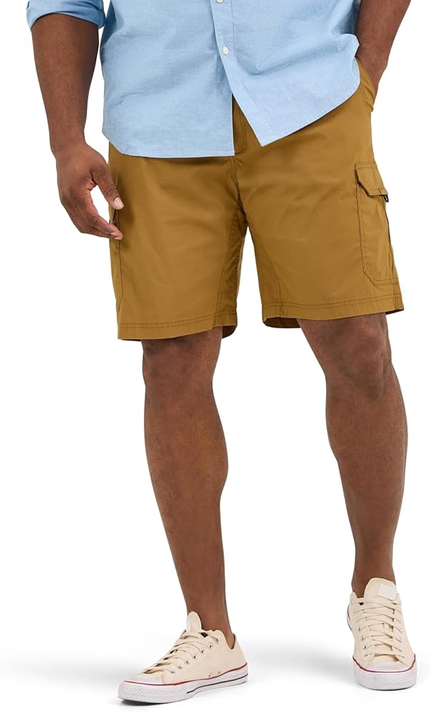 Lee Men's Big & Tall Extreme Motion Crossroad Cargo Short, Glazed