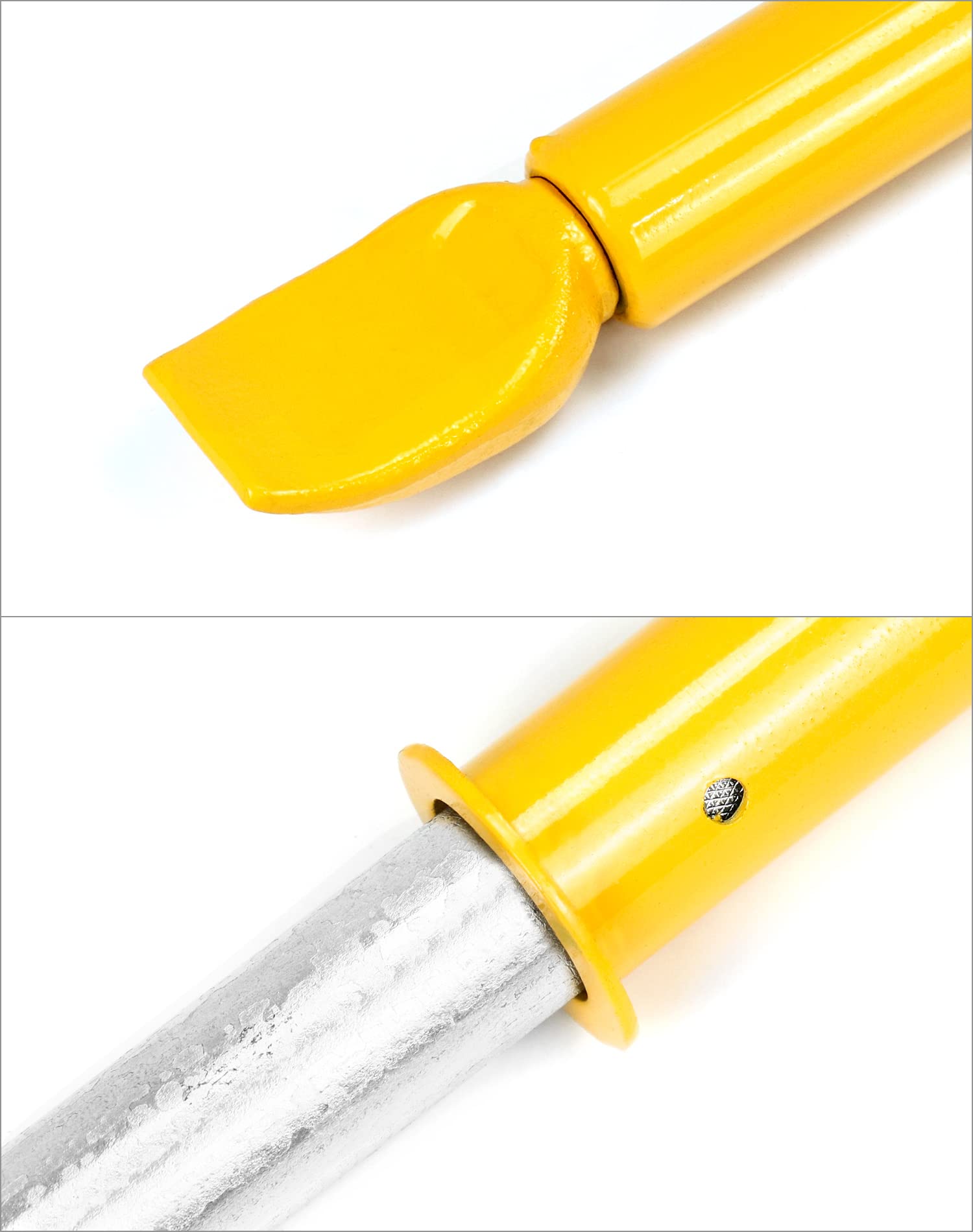 QWORK® Leviers à Pneus Super Longue - 195 cm - Démonte Pneu Robuste en Acier Dur - Économisez du Travail et du Temps