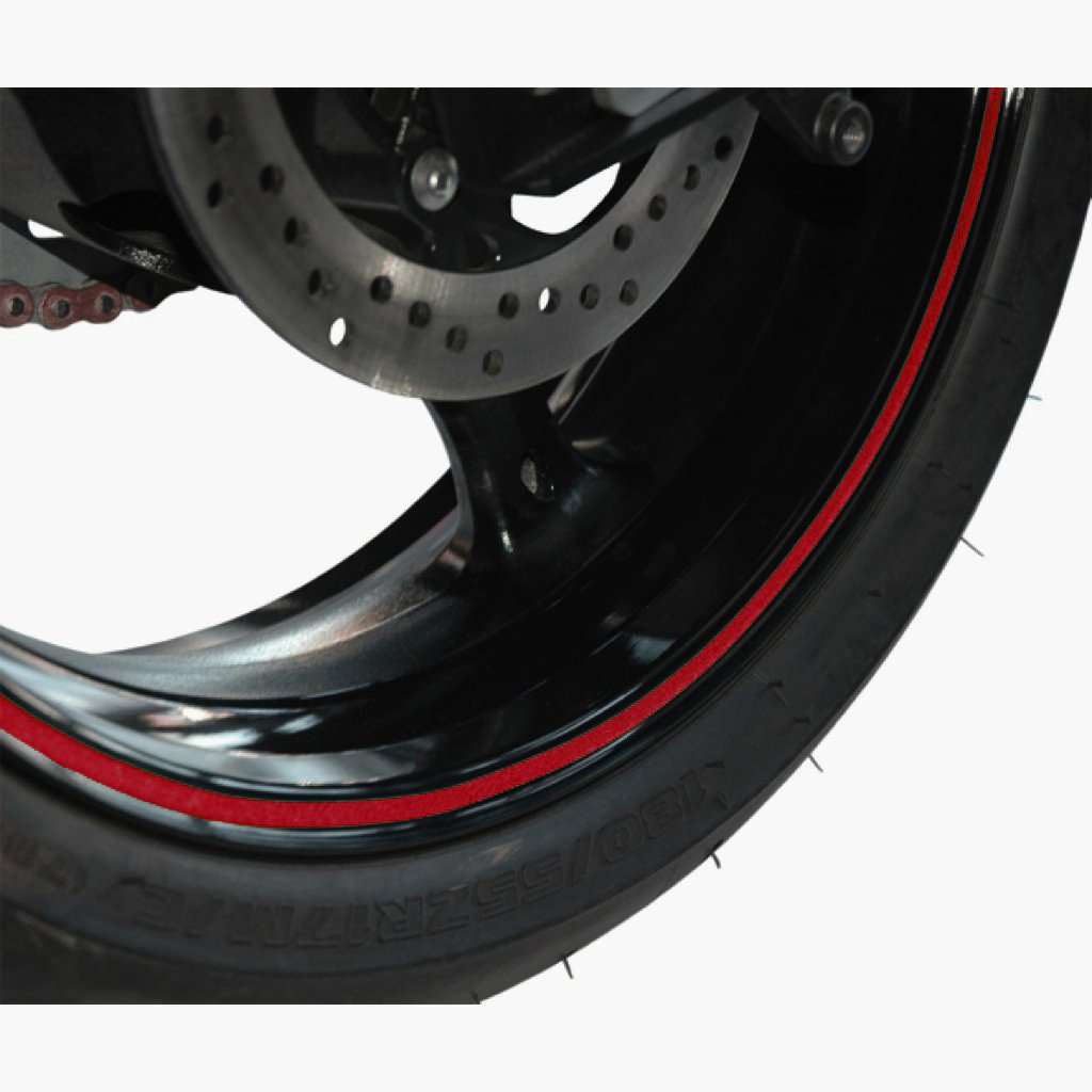 Reflective Red Tire Adhesive V Parts 6M X 7Mm For Motorcycle Spare Parts