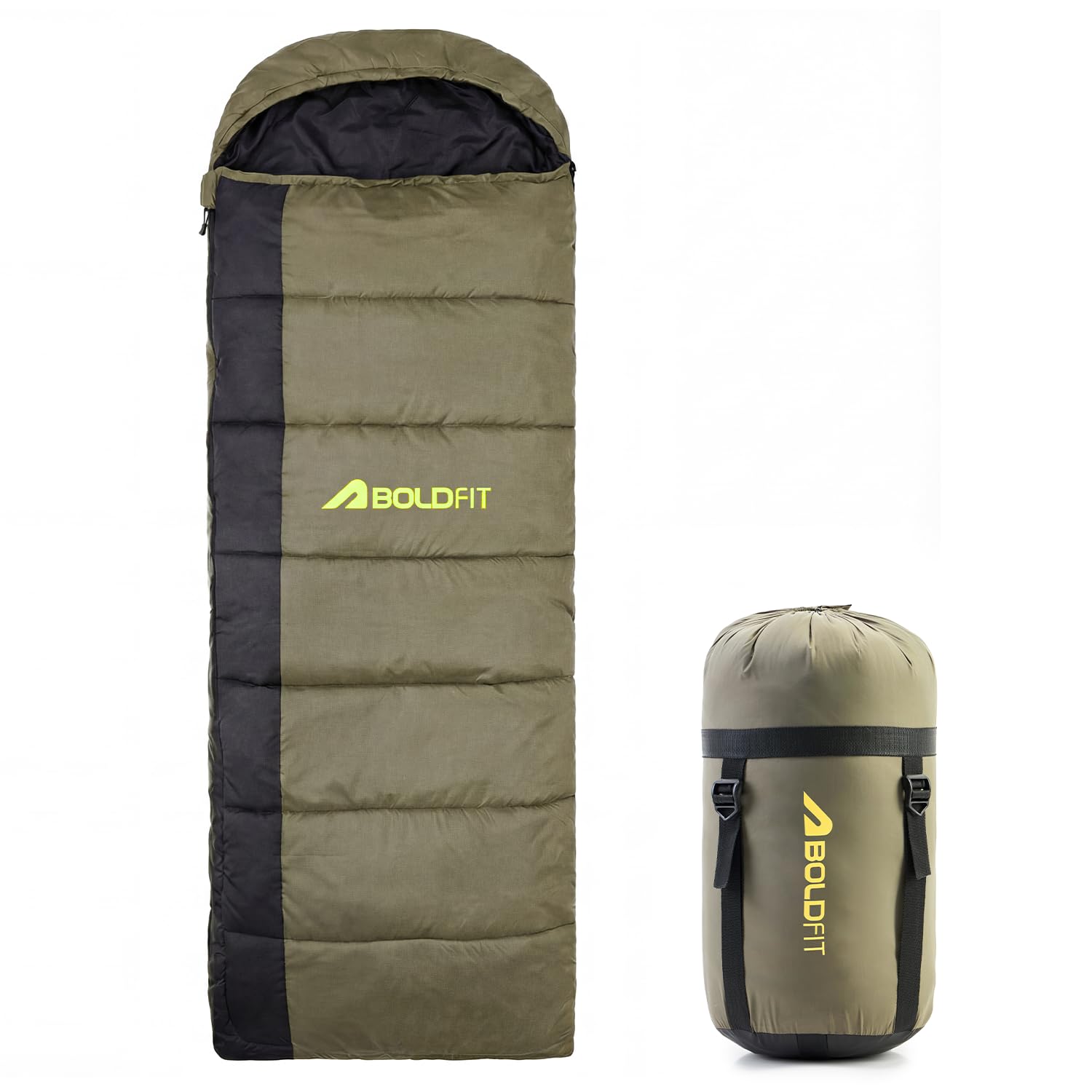 Boldfit Sleeping Bags for Adults Leightweight Camping Sleeping Bag for Men & Women for Outdoor Travel Extreme Cold Camping Sleep Bag for Trekking, Adventure with Carrying Cover - Sleepmax-image-36