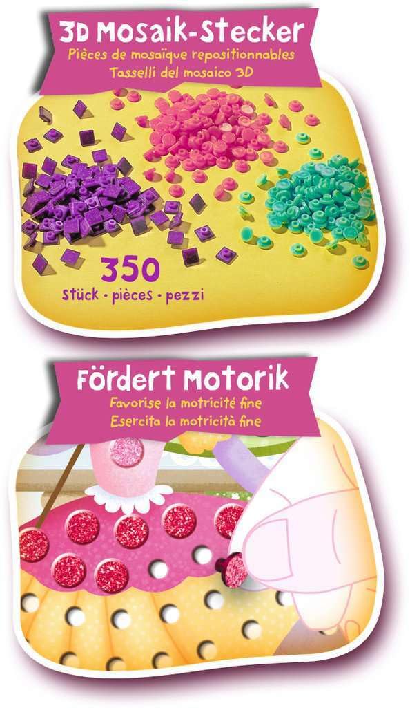 Kit Playmaïs mosaique princesse mosaic princess : Chez Loisirs c