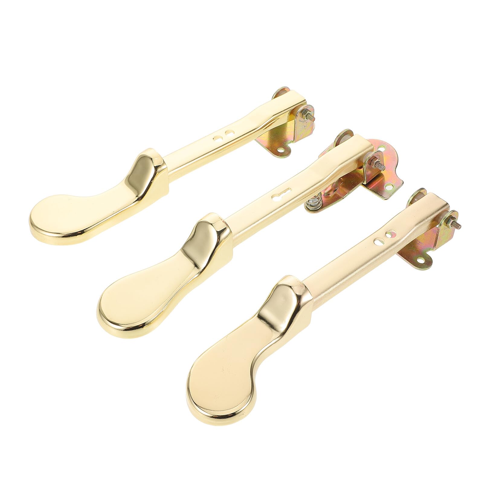 Klavier Sustainpedal mit Doppel Loch Verschleißfest 3 Stück aus Metall und Verbessert Klangklarheit Elegantes Design Geeignet für Aufrechte Klaviere