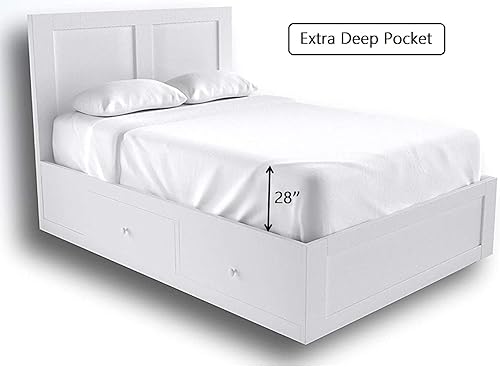 Miniatura 3 de Juego de funda de edredón, sábana bajera y fundas de almohada de 4 piezas, hecho de 100% algodón Giza de Dreams Giza, edredón de almohada, sábana