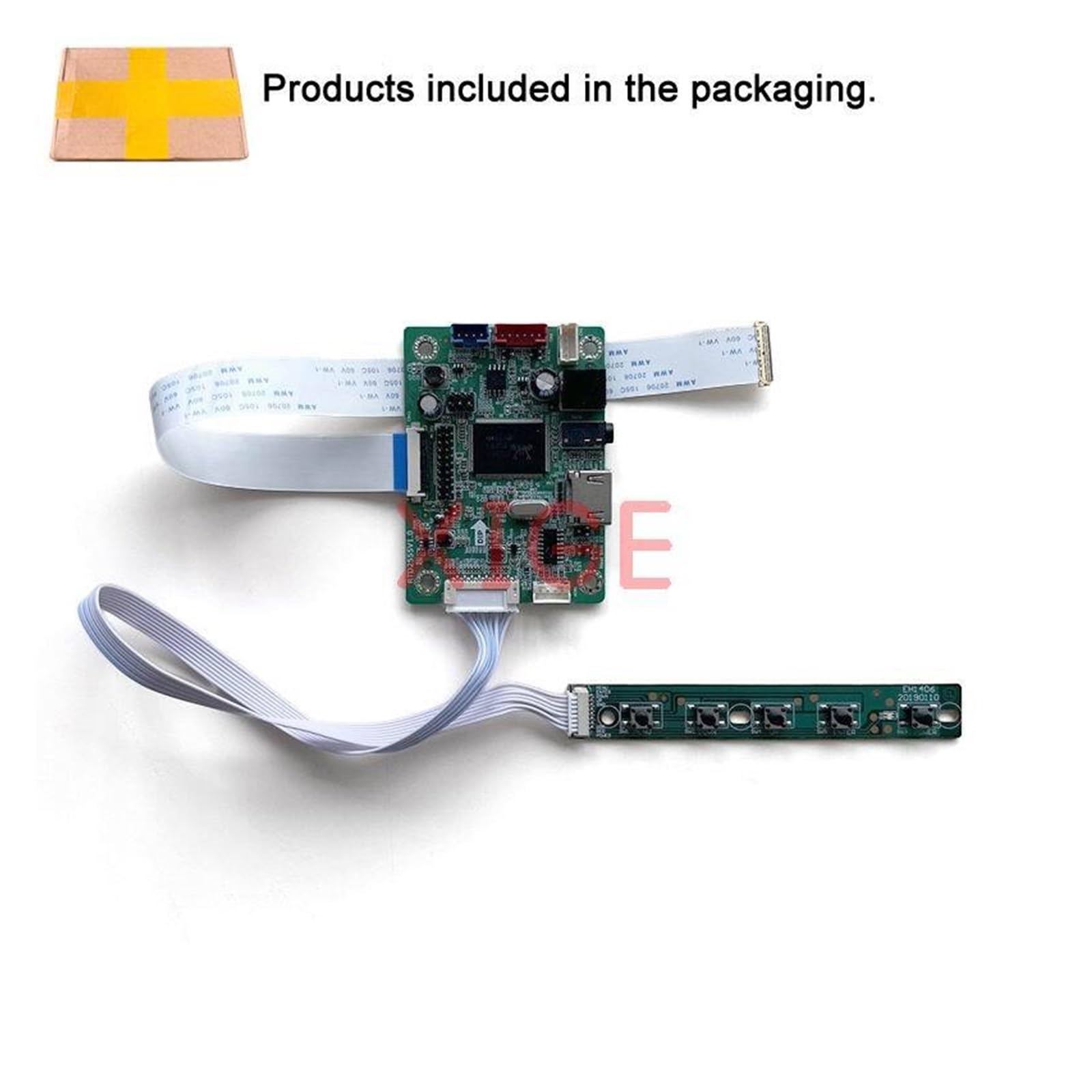 For LM140LF2L LM140LF3L Scheda Controller Driver 1920 * 1080 Monitor Portatile Compatibile-HDMI 14 "EDP 30-Pin Kit Di Modifica Fai Da Te Accessori Pannello LED(For LM140LF2L05)