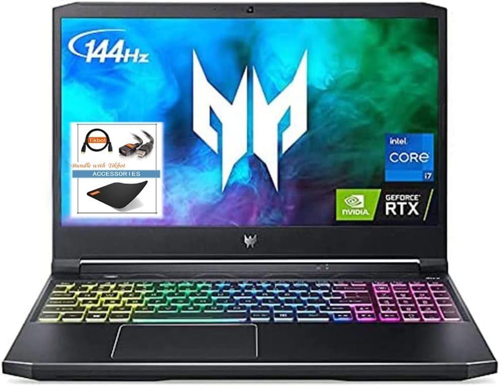 Acer Predator Helios 300 Gaming Laptop | NVIDIA GeForce RTX 3060 | Intel i7-1180…