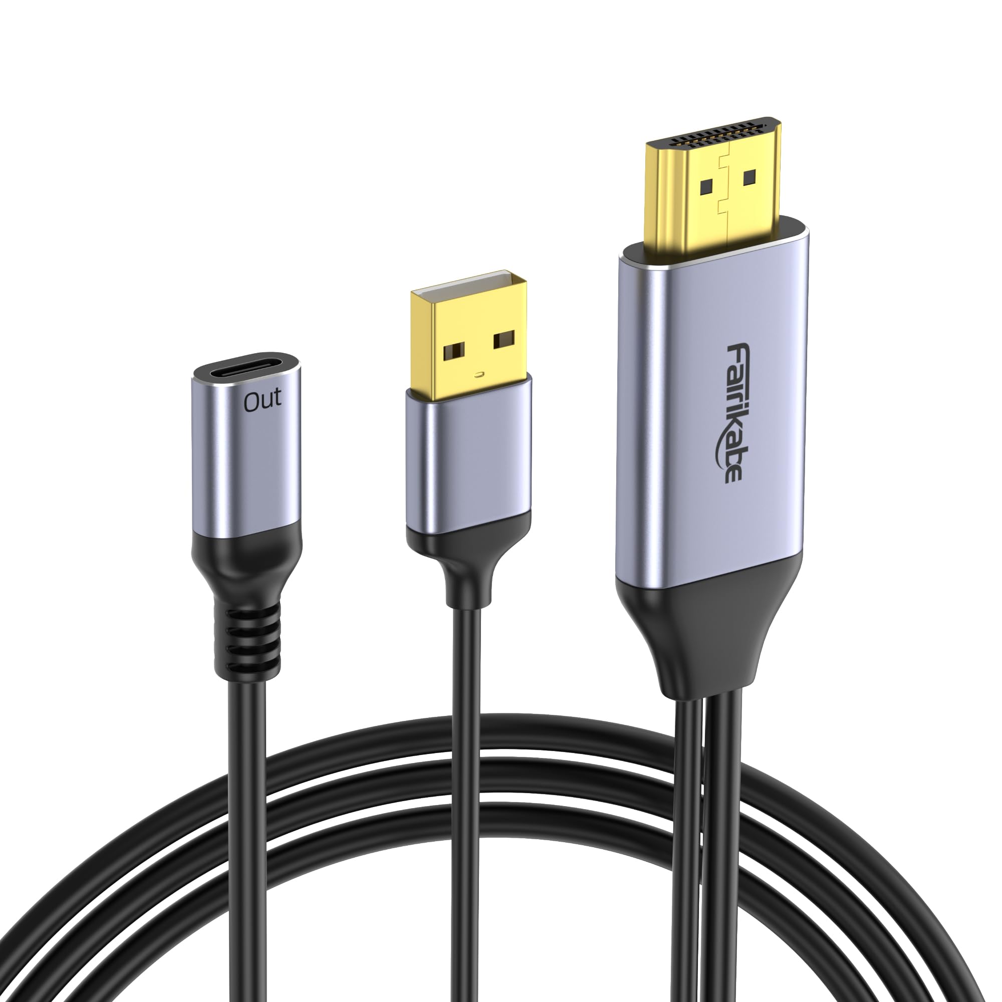 Amazon.co.jp: fairikabe HDMI to USB-C 変換アダプター 4K60Hz AR