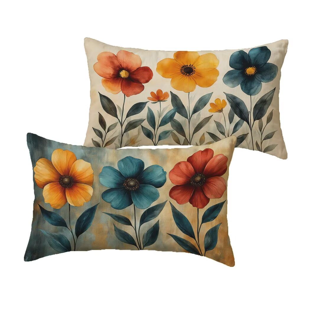 Coussin exterieur impermeable floral pour embellir votre salon de jardin cet ete