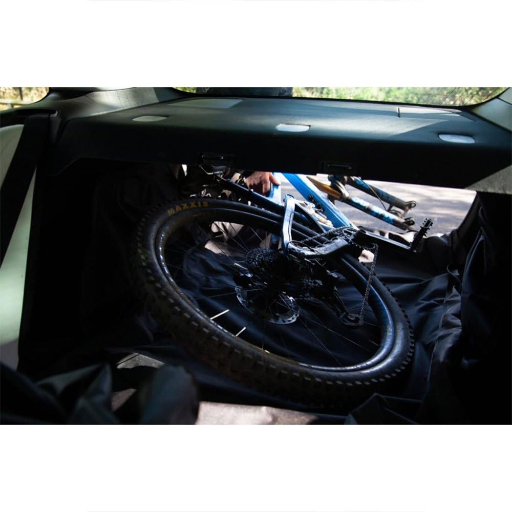 Hiplok RIDE SHIELD, Ochrona transportowa dla roweru i samochodu, Unisex, BLACK, 270cm x 102cm