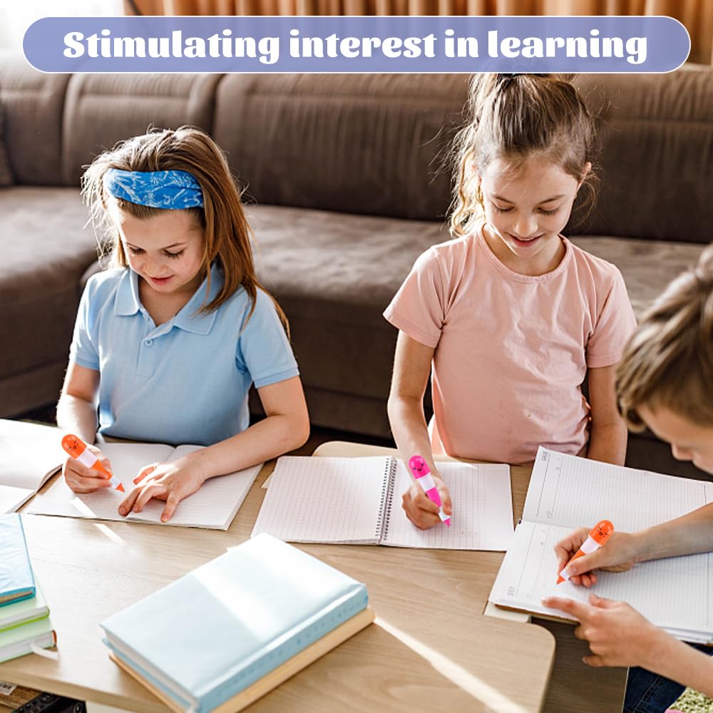 Balpen 1 STKS Pil Balpunt Pennen Glimlachend Gezicht Vitamine Pennen Intrekbare Capsule Balpennen Leuke Emotie Pil Nieuwigheid Pennen Gift Pen voor Kids Studenten Office School
