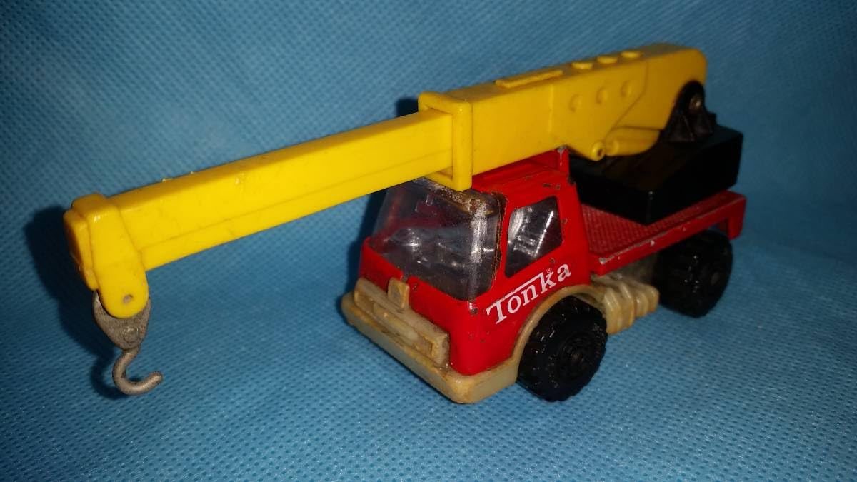 Amazon.co.jp: ミニカー：TONKA トンカ レトロ クレーン車 建築重機 