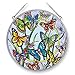 Amia 41307 Dancing Butterflies 6-1/2-Inch Circle Sun Catcher, Large