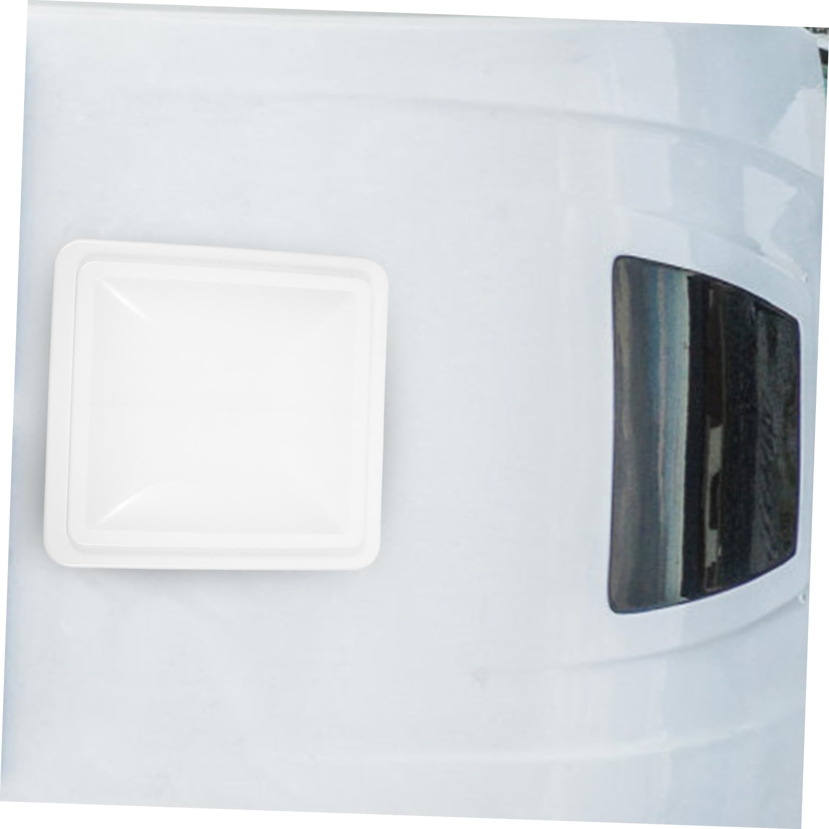 Copertura Ventilazione Camper in Resistente Isolante Pioggia e Calore Sostituzione Cofano Sfiato Tetto per Rimorchio e Motorhome Facile Installazione Design Moderno Bianco