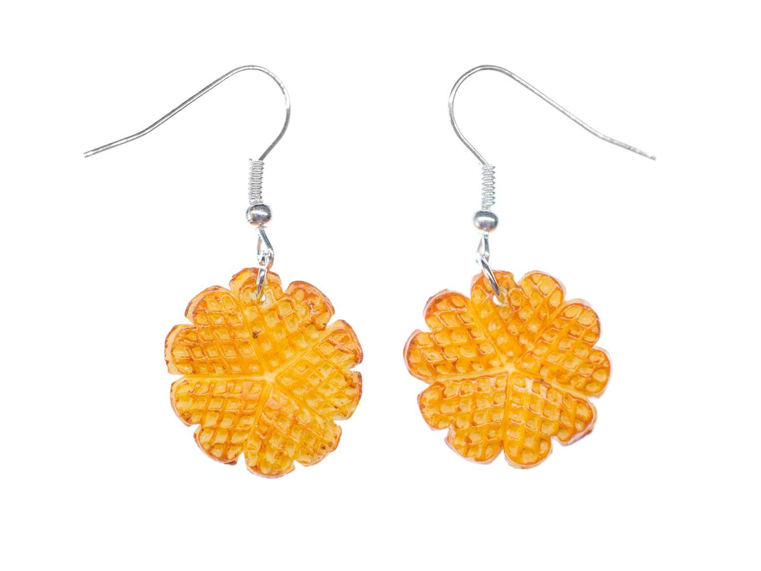 Weinglas & Flasche Ohrringe - Handgemachter Schmuck In Türkis & Silber