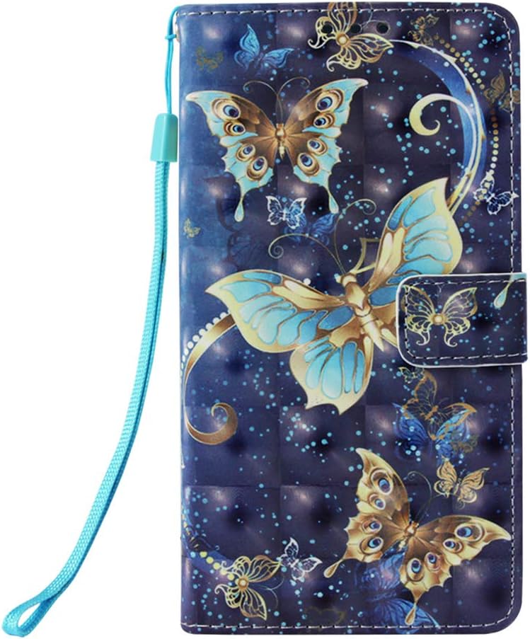SAVYOU Galaxy S10 Plus Wallet Case 3D Style Stand Feature, Samsung Galaxy S10 Plus Card Case Protective PU Leather Folio Flip Cover with Card Slot Pocket Magnetic Closure