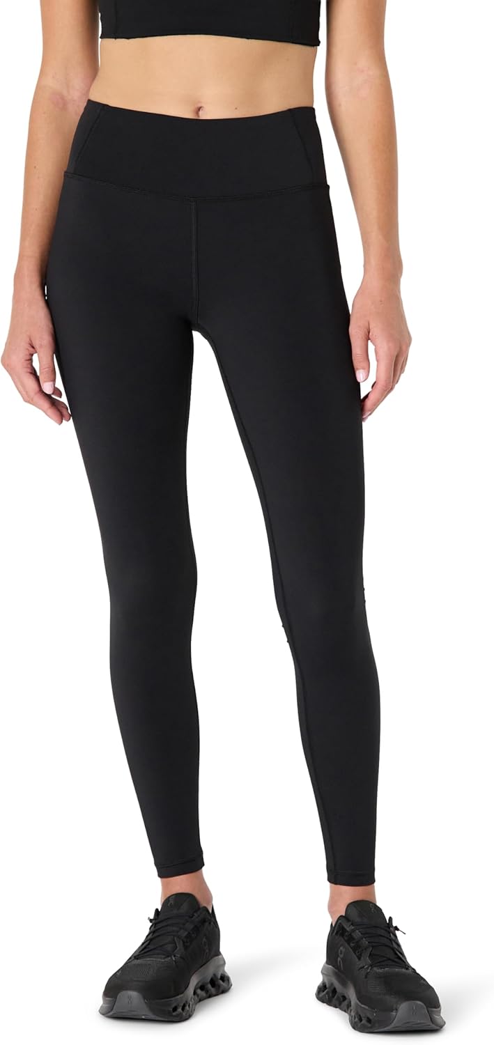 Amazon Essentials Women's Active Total Train Gym Workout Leggings Mid Rise Full Length Medium Black