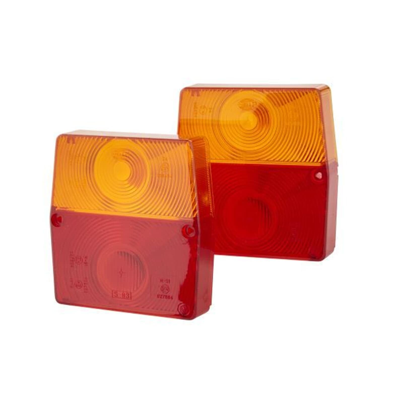 HELLA Lampa tylna zespolona - żarówek - 12V / 24V - Oprawa/przykręcany - ECE - Kolor szkła reflektora: czerwony/żółty - Wtyczki: Wtyk płaski - z lewej/z prawej - Ilość: 1 - 2SE 998 530-061