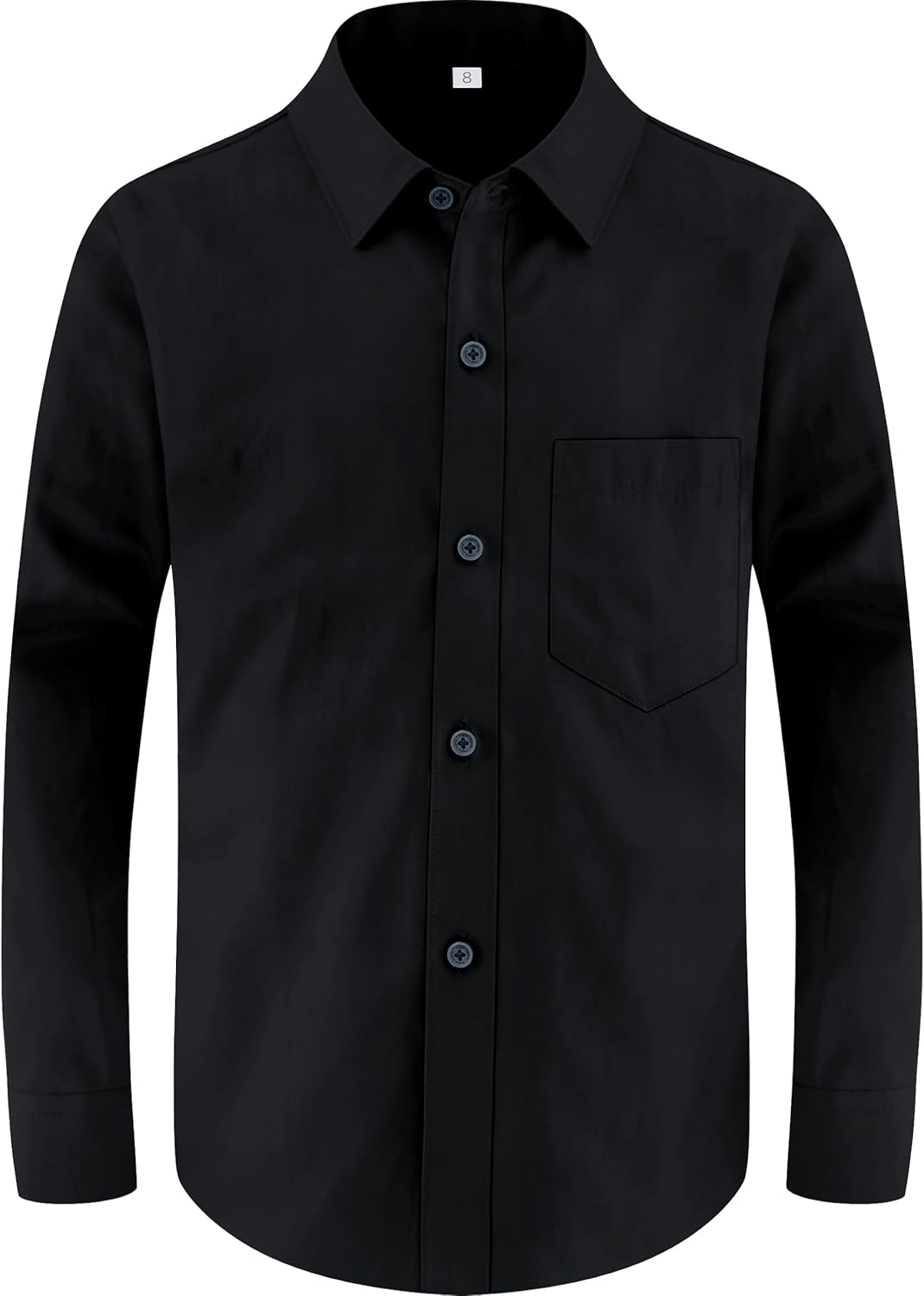 Boys Dress Shirts Long Sleeve, Boys Button Down Shirt Wrinkle-Free for Formal & Casual (Not Tie) - Image 7