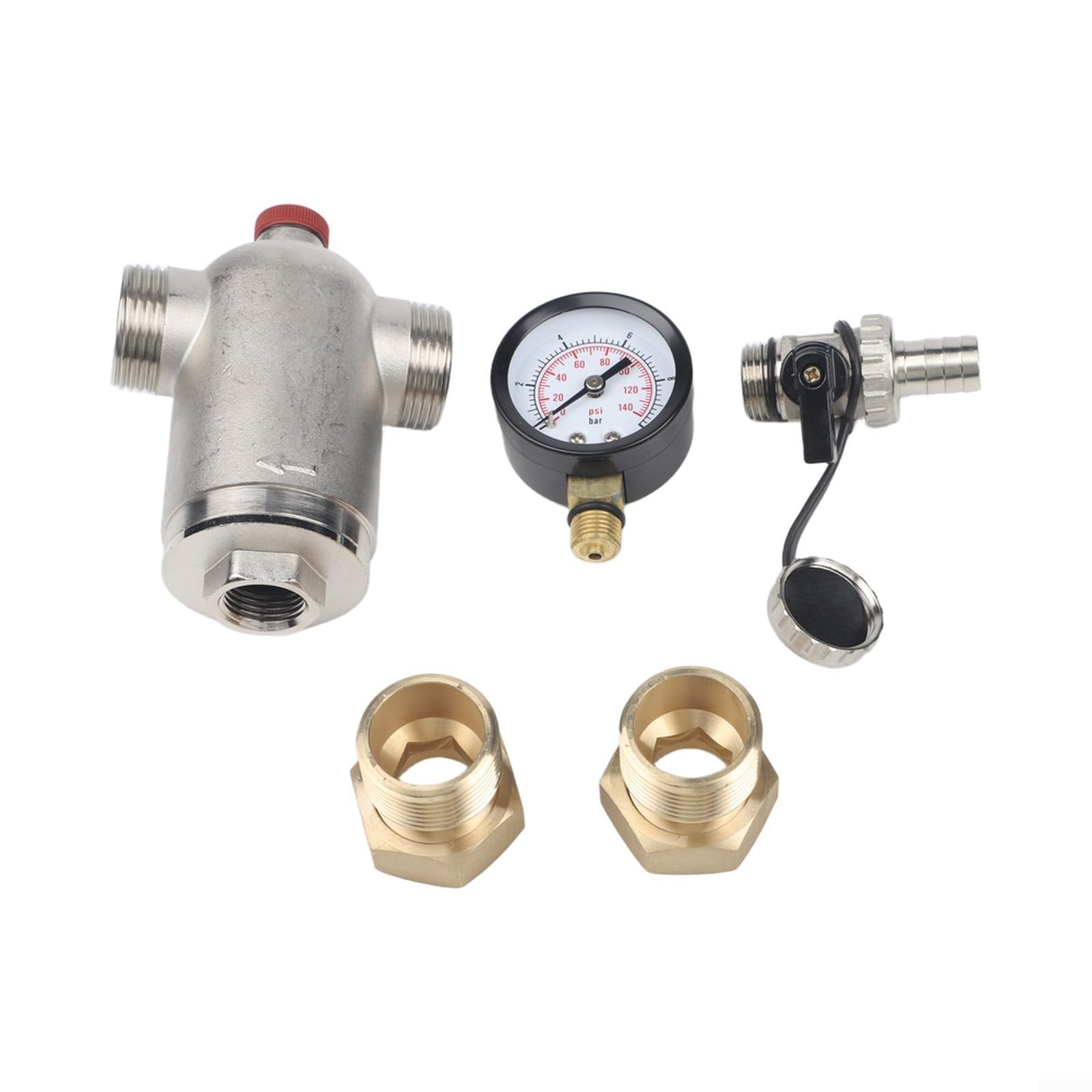 Filtro magnetico per caldaia per riscaldamento a pavimento, addolcitore d'acqua in linea DN15 DN20 DN25 rimozione ruggine connessione filettata (DN25)