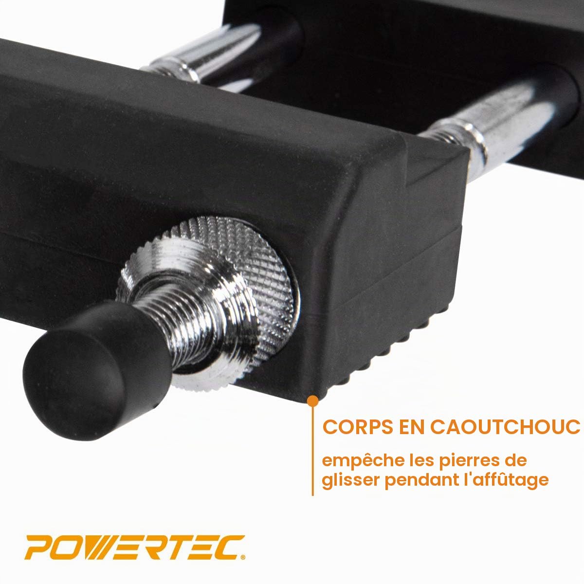 Powertec 71013 support de pierre à aiguiser, 5–1/5,1 cm vers 22,9 cm