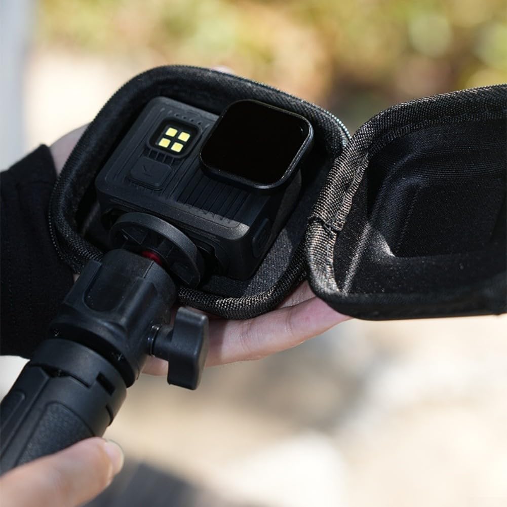 Zestaw filtrów do kamery sportowej z twardą obudową – zawiera filtry CPL, ND8, ND16, ND32 i selfie, 10 x 8 x 3,6 cm