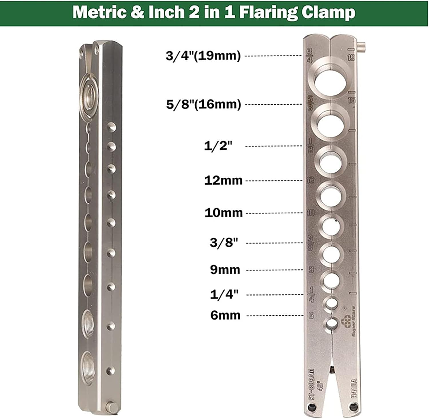 Electric Flaring Tool Set - Fast 5 Sec Single Flare Kit for HVAC - Power Flaring with Pipe Cutter & Deburrer - Eccentric Flaring Tool for Professionals