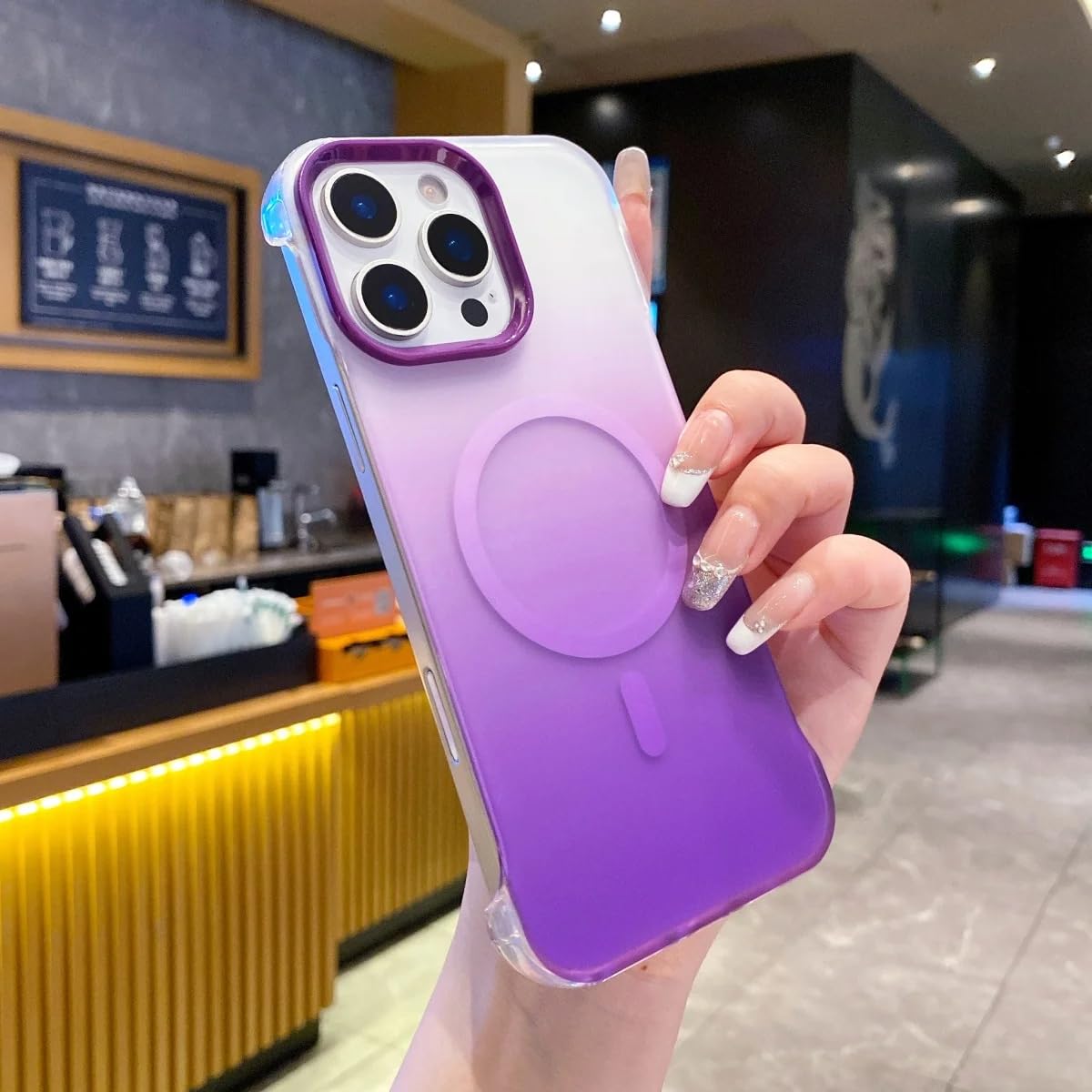 Coque magnétique iPhone 14 violette idéale pour le jeu mobile - 8