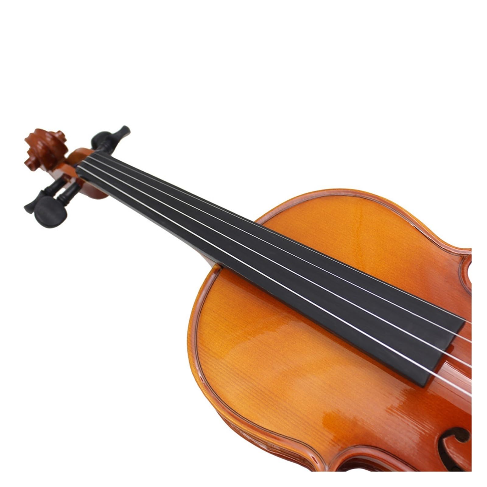 Violín Con Patrón De Arce Y Parte Trasera De Madera Maciza Tamaño Completo Para Práctica De Principiantes Instrumento De Violín(1/8)