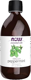 NOW Foods Essential Oils, Peppermint Oil, Invigorating Aromatherapy Scent, Steam Distilled, 100% Pure, Vegan, Child Resist...