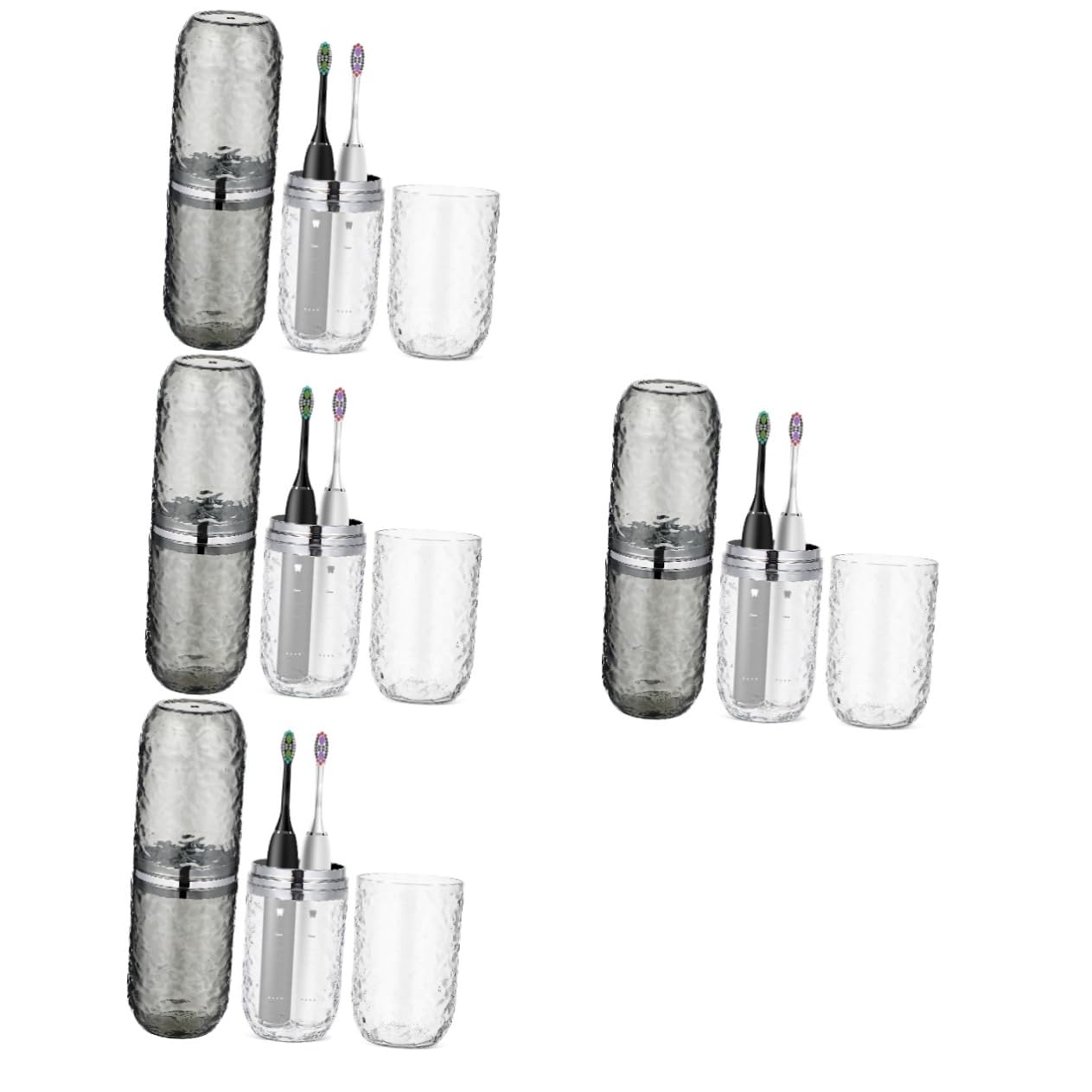 8 Pz Tazza Per Collutorio Da Viaggio Spazzolino I Portaspazzolini Da Viaggio Forniture Di Viaggio Contenitore Per Spazzolini Da Viaggio Accessori Da Viaggio Beavorty