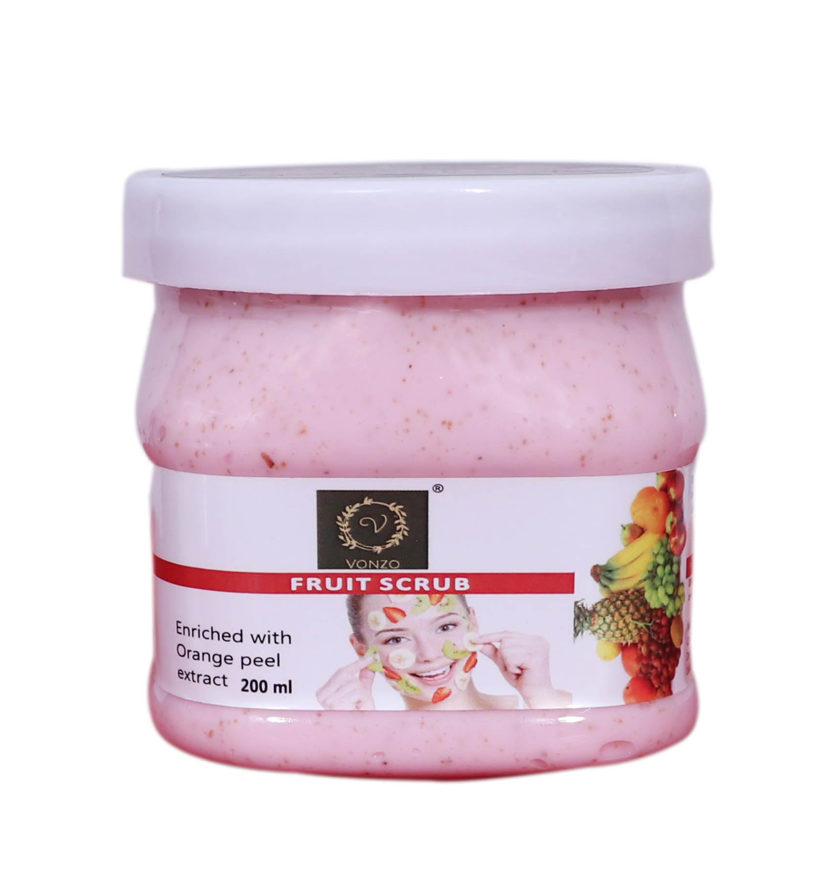 Vonzo fruit face and body scrub