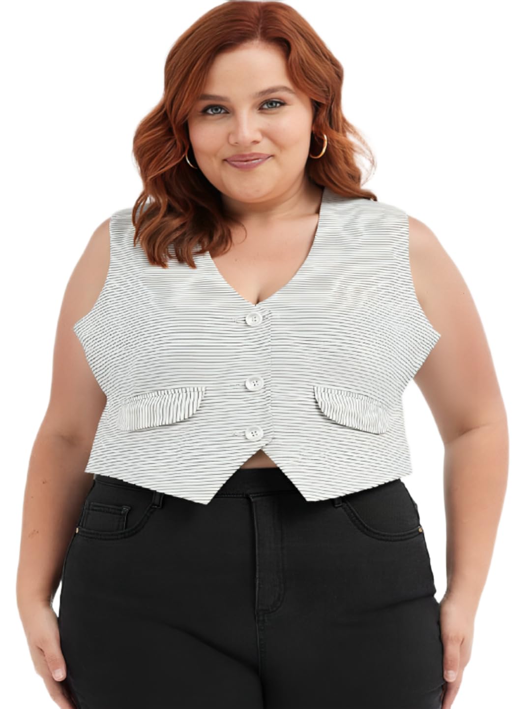 the classic togs Striped WaistCoat,Formal WaistCoat,WiastCoat For Women 04.-picture-18