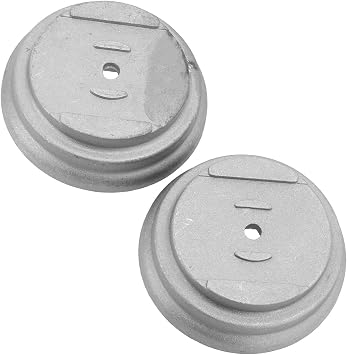 2PCS Stainless Steel Grass Guard Cover Blade Base Electric Lawn Mower Accessory Detachable Adjustable Cutting Head for Garden Trimmer Pruning Greening Tool