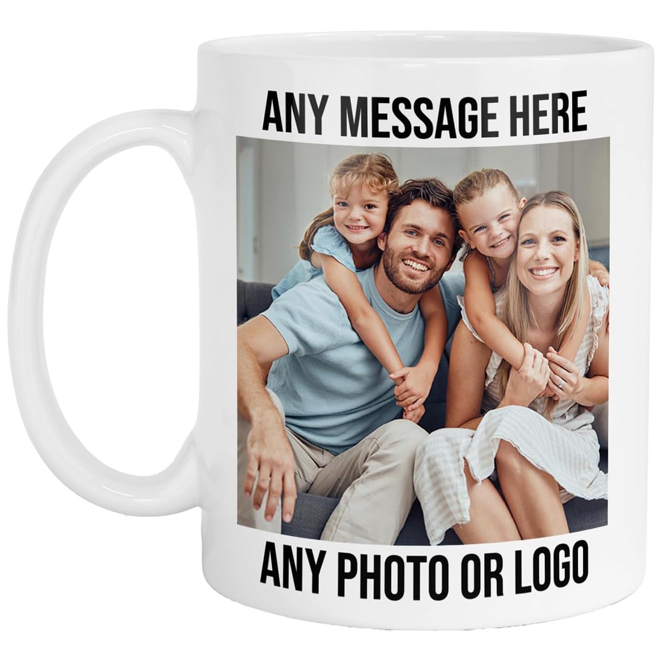 Personalised Mug - Create Your Own Mug | Add Any Photo Mugs, Add Any Message Mugs | Logo Mug's, Text Mug's | Personalised Birthday Gift, Personalised Picture Cup