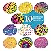 Rockadex Adhesive Patches - Compatible for Freestyle Libre Sensor, Custom-Designed Freestyle Libre Patches, Diabetic Supplies Mix 10 Pack Fluro