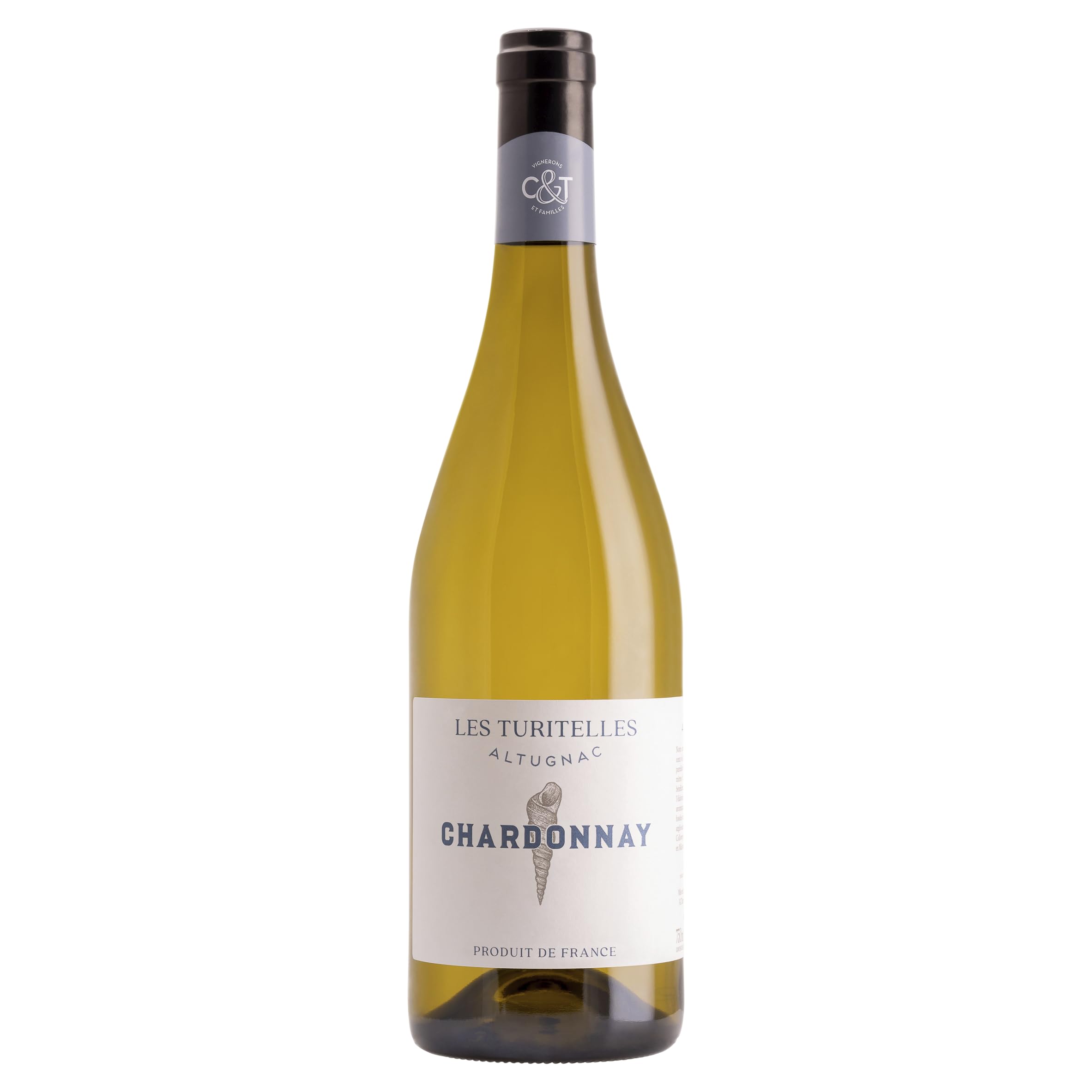 Chardonnay Turitelles, French white - 750 ml