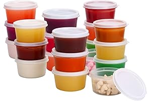 Greenco Small Food Storage Containers - 20 pcs