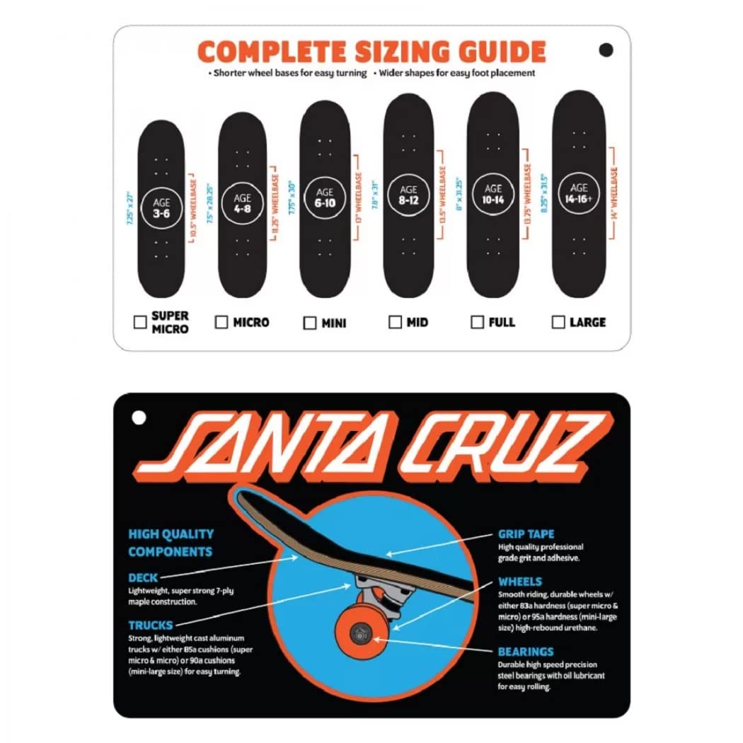 SANTA CRUZ Flier Dot Skateboard Completo