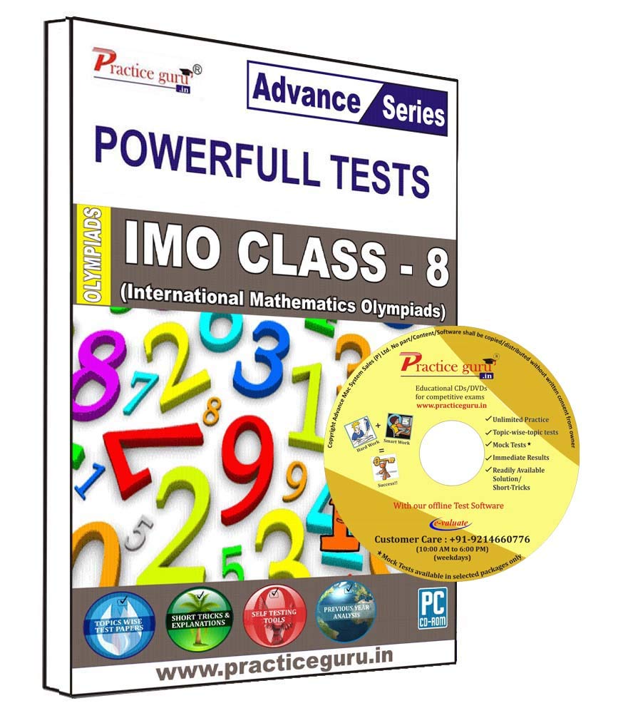 80 test 10 mock test,10 previous year paper for 8 class imo exam