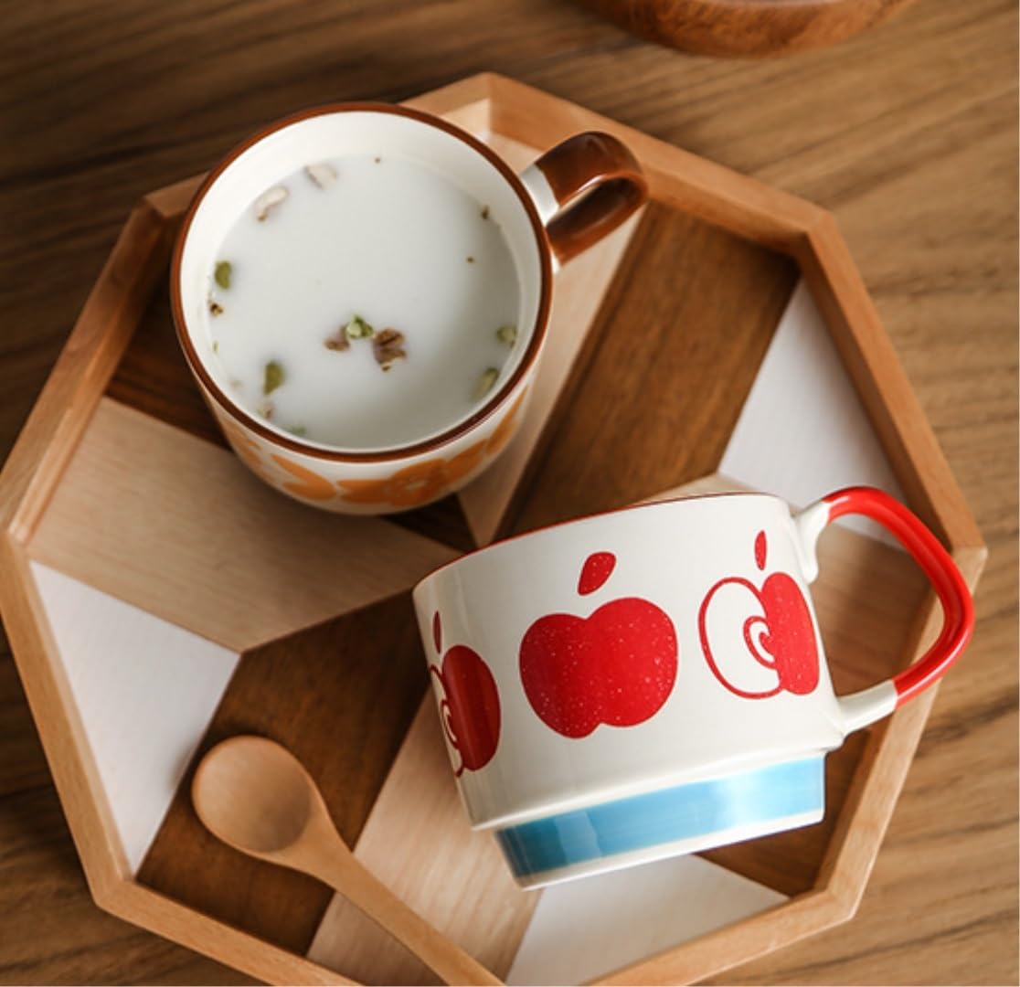 Taza de Agua con asa para Oficina, Cocina, Fiesta, Herramienta para Beber, Tazas de café, té
