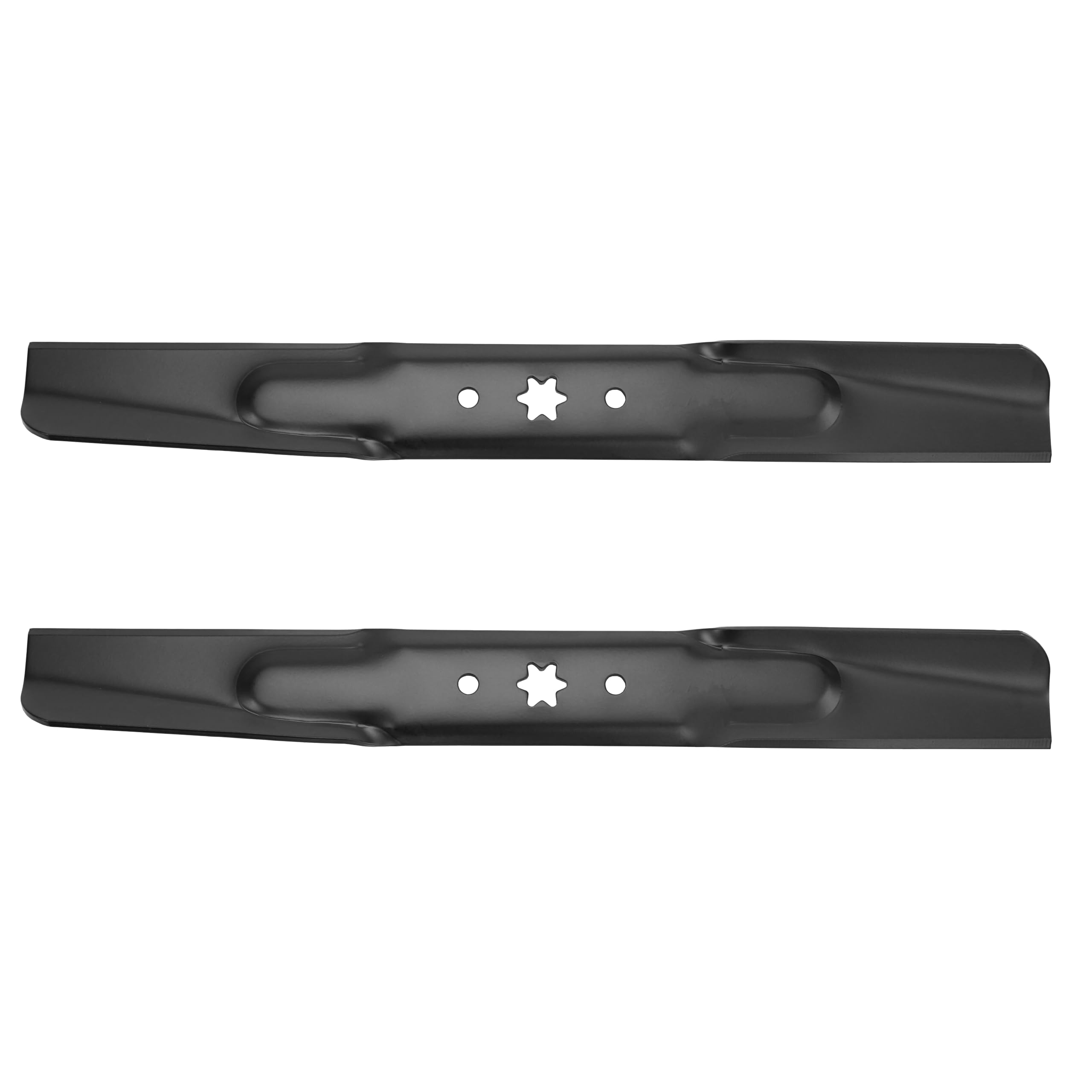 q&p Paquete de 2 cuchillas de cortacésped sustituye a 742-04308, 742-04312, 942-04308, 942-04312, 119-8456 para corte MTD, Cub Cadet, Troy-Bilt de 42 pulgadas