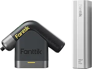 Fanttik L2 Pro 3.7V Electric Screwdriver & E1 Max 3.7V Electric Screwdriver-Sliver