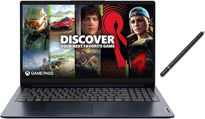 Lenovo Ideapad 1 15.6" FHD Touchscreen Laptop | AMD Ryzen 5  - best portable gaming device