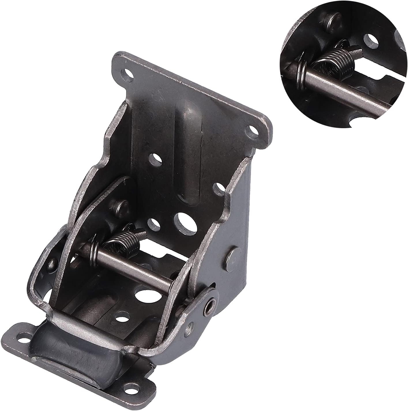 Foldable Support Bracket, Self Locking Aluminum Alloy Folding Hinge with Compression Spring, for Furniture Doors Table Legs