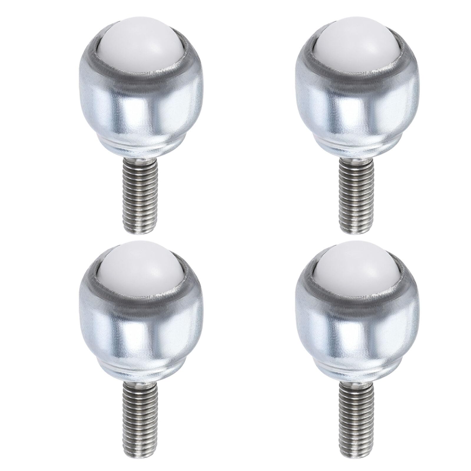 Tool Parts and Accessories Ball Transfer Bearing Unit 12mm 17Lbs Nylon Bolt-Fixing Type 4pcs (#CN-140824-01946)