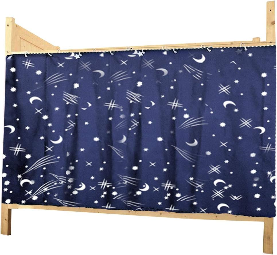 Dorm Home Bunk Bed Curtains Bed Canopy Breathable Dustproof Single Sleeper Blackout Cloth Curtain (1.5 X 2 m (1 Piece))