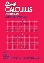 Quick Calculus A SelfTeaching Guide