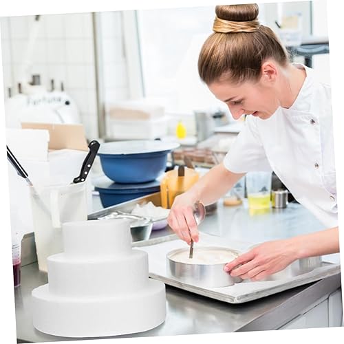 Miniatura 6 de FELTECHELECTR 4 unids espuma pastel modelo cupcakes pastel artificial decoración de la boda pastel decoración pastel molde de poliestireno pastel