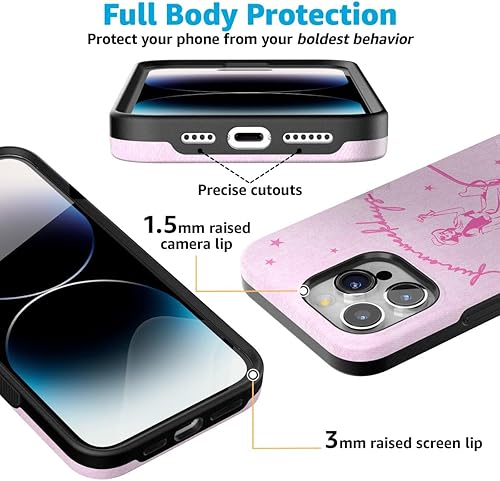 Vista 529 de Casely Funda para iPhone 15 Pro Jardín Secreto Flores mixtas Funda atrevida Compatible con MagSafe y botón de acción Jardín Secreto Floral