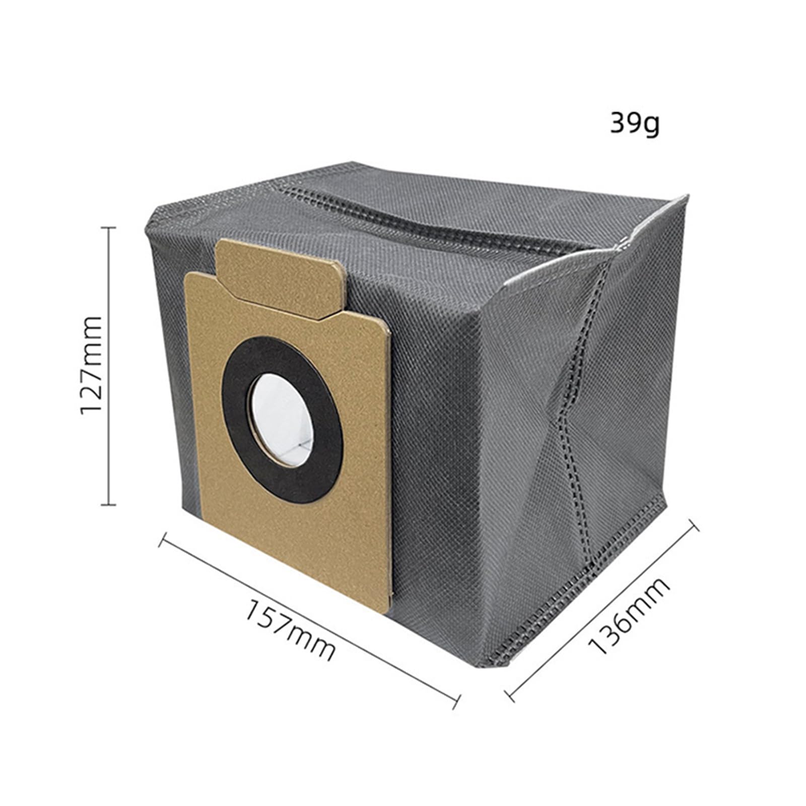 NUHFUFA 20 PCS Replacement Dust Collecting Bags Non-woven Bags Sweeper Accessories for Eufy X8 PRO X10 PRO OMINI Robot Vacuum Cleaner